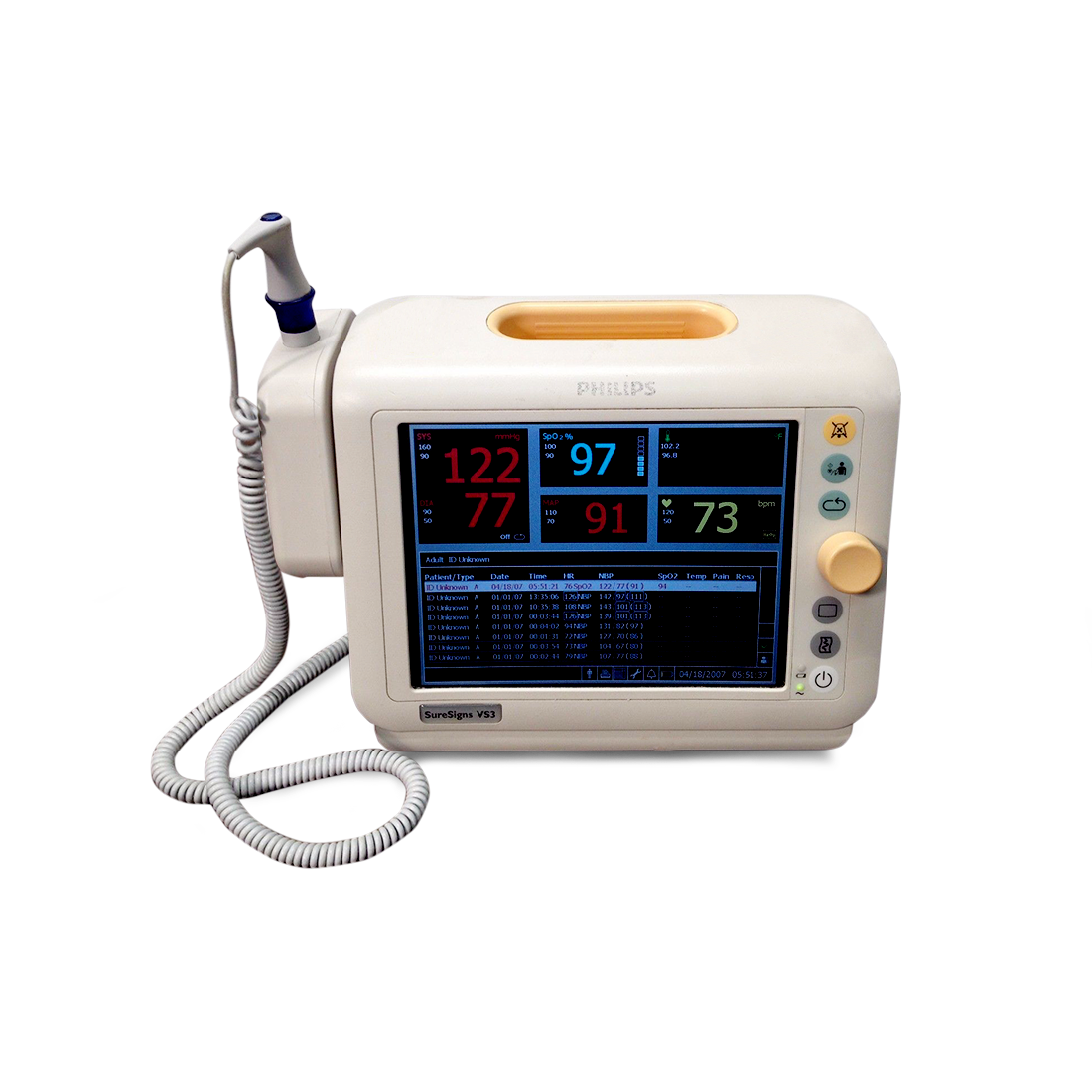 Philips SureSigns VS3 Vital Signs Monitor