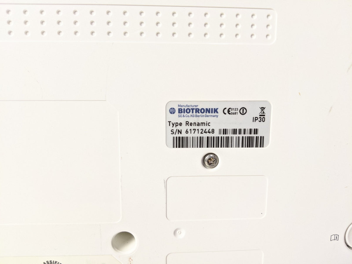 Biotronik Renamic Neo Programmer Patient Monitor | SW 2100.U | OH 407:54