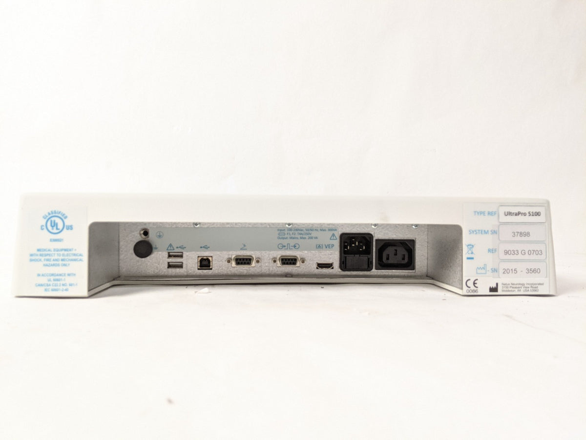 Natus UltraPro S100 9033 G 0703 EMG System + Amplifier | MFG 2015