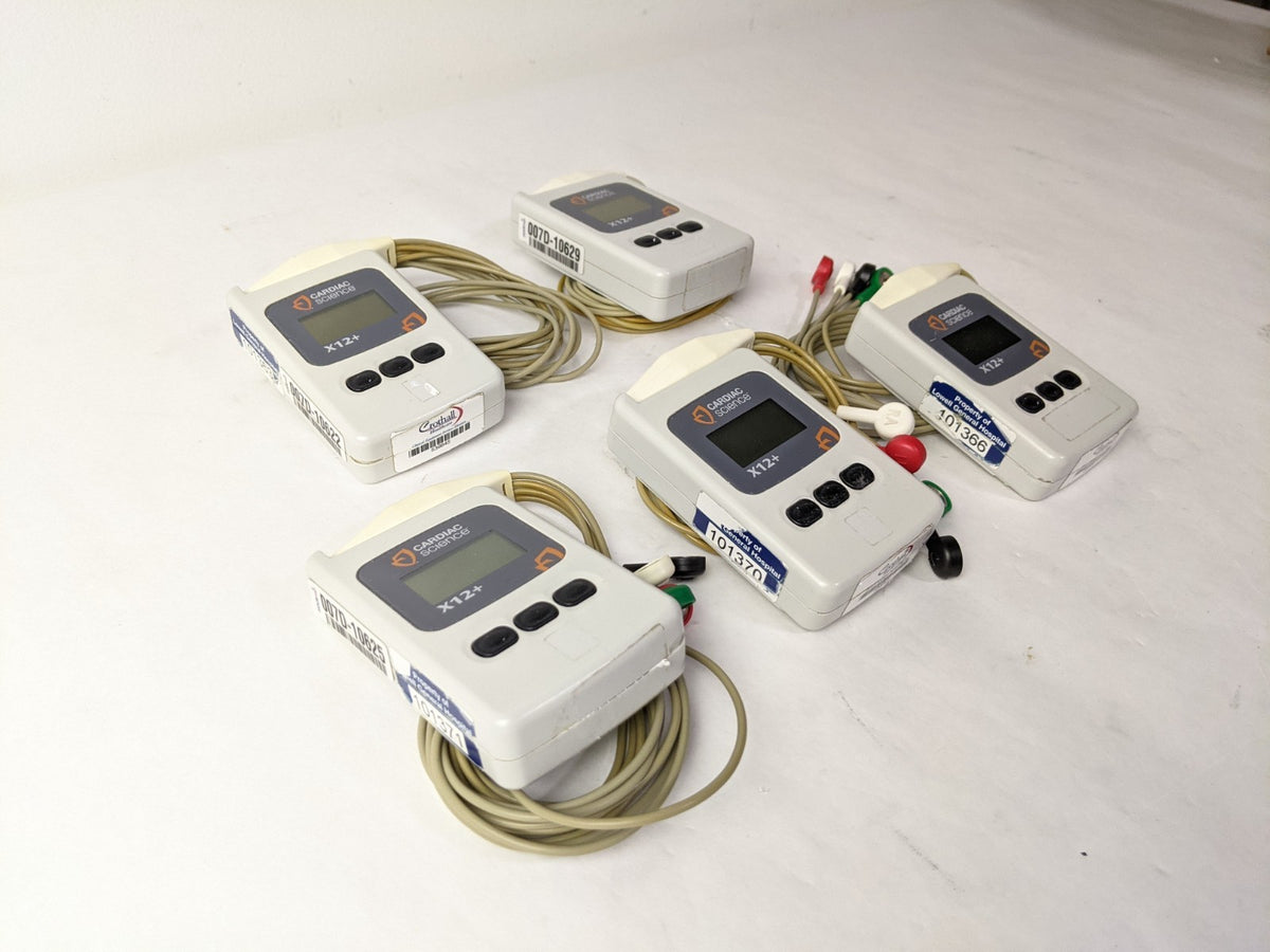 Cardiac Science X12+ Wireless Telemetry Transmitter | Lot of 5