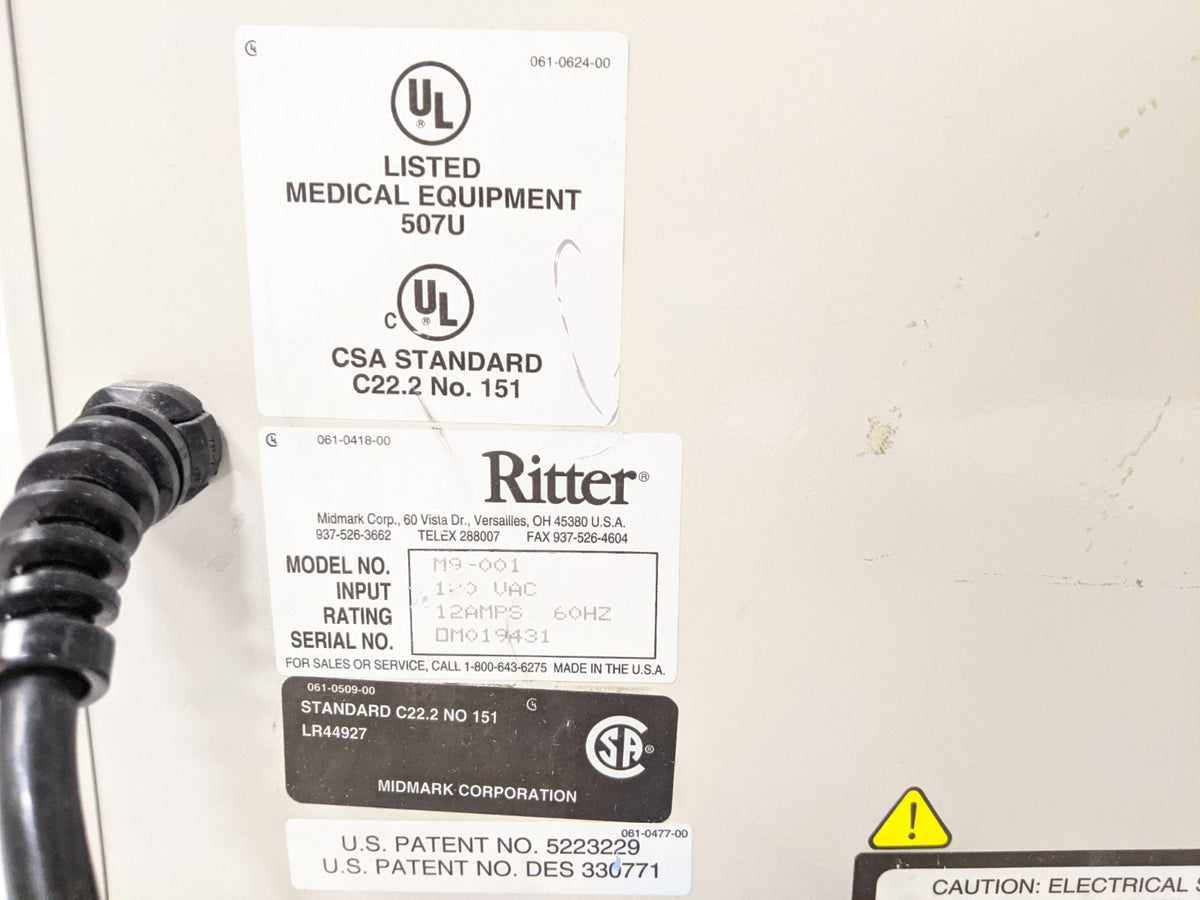 Midmark Ritter M9-001 Ultraclave Autoclave