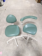 Midmark Dental Stool Set 153811 & 153812 #2