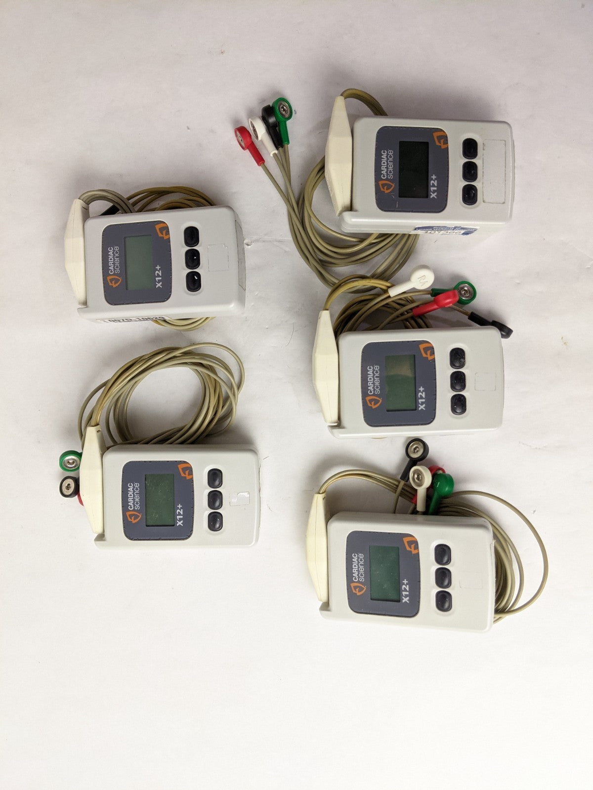 Cardiac Science X12+ Wireless Telemetry Transmitter | Lot of 5