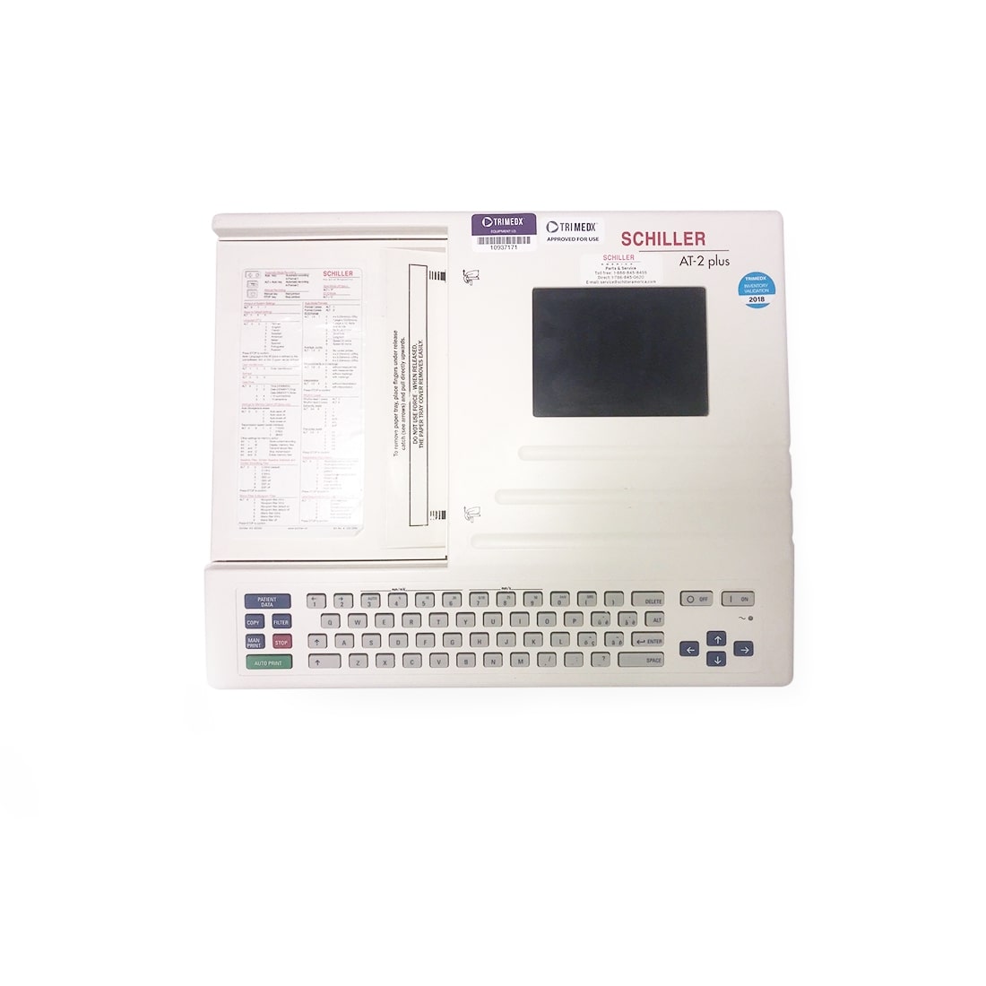 Schiller Cardiovit AT-2 Plus ECG Machine